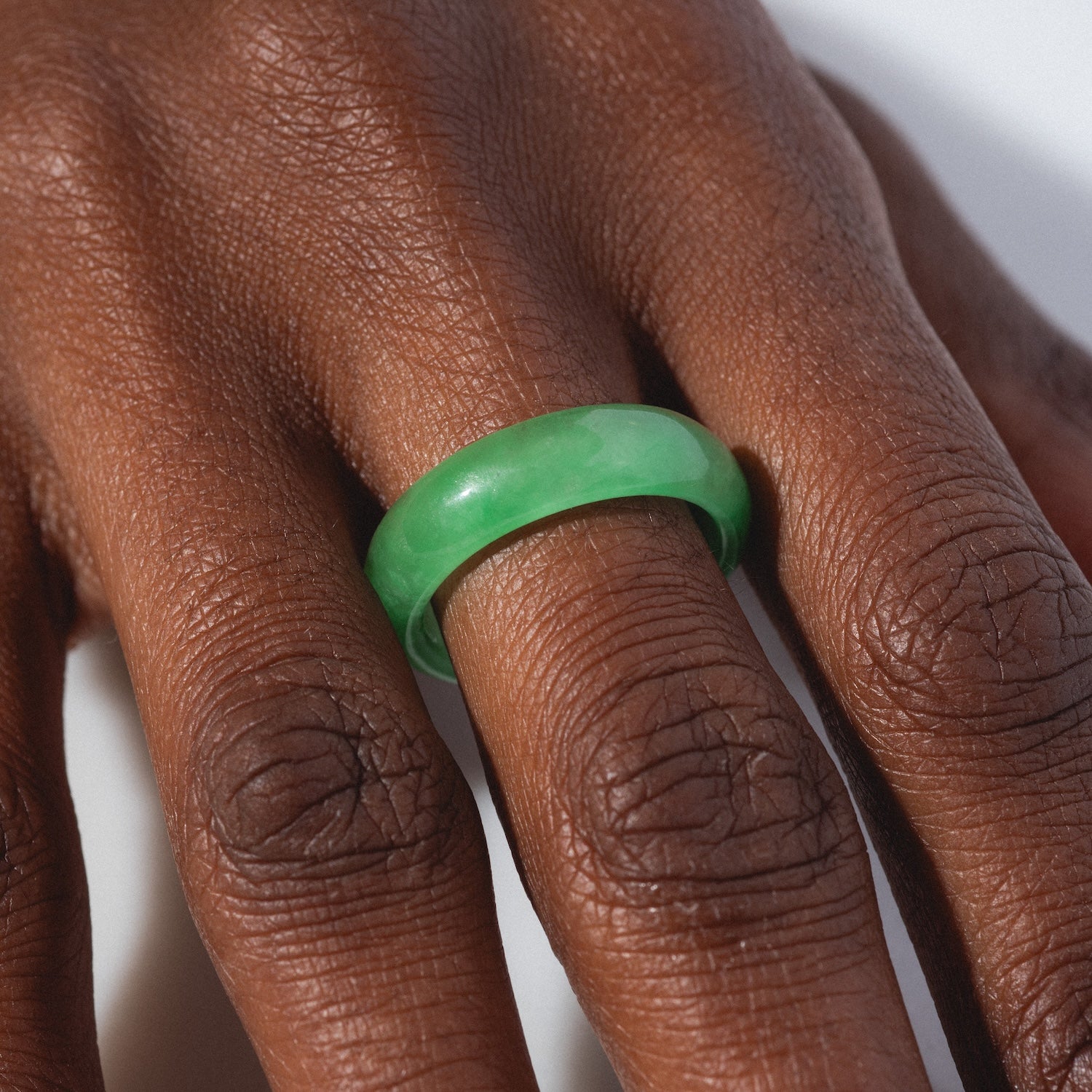 ZZ Imperial Green Jade Ring-Koogrl