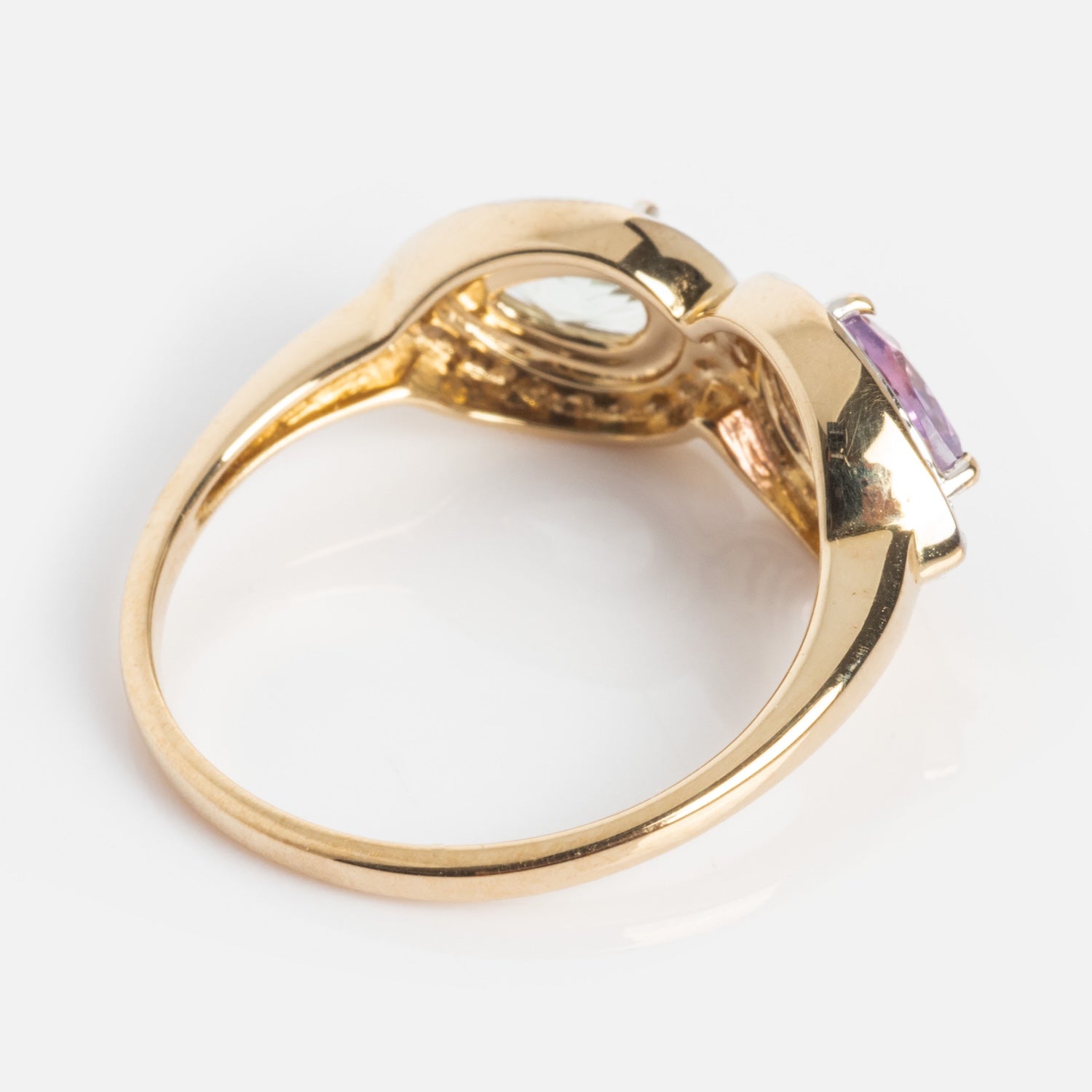 14k Pastel Amethyst Toi et Moi Ring-Koogrl