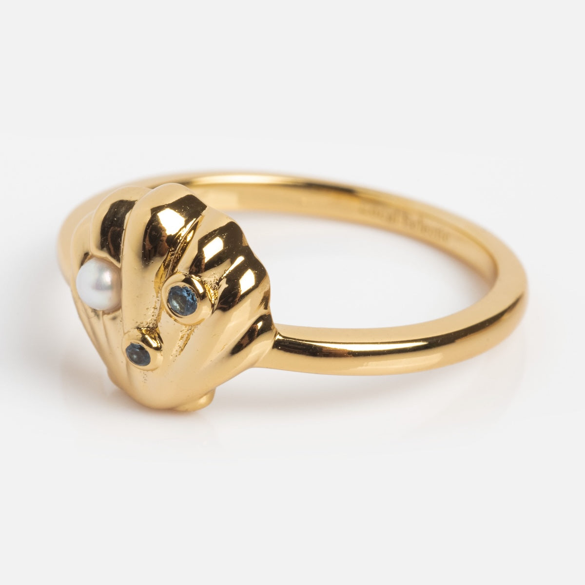 Perfect Pearl Shell Ring-Koogrl