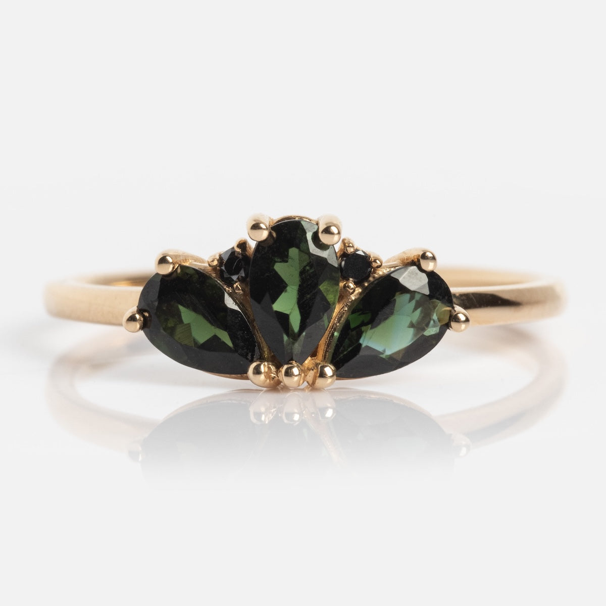 Ava Black Diamond Ring-Koogrl