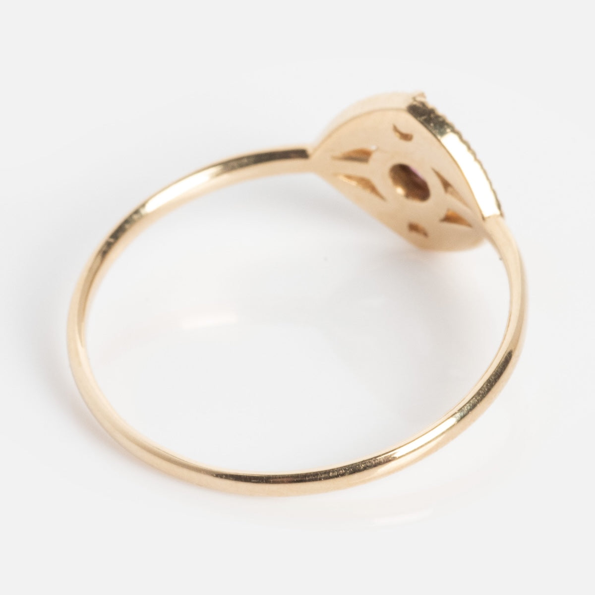 Staffa White Diamond Ring-Koogrl