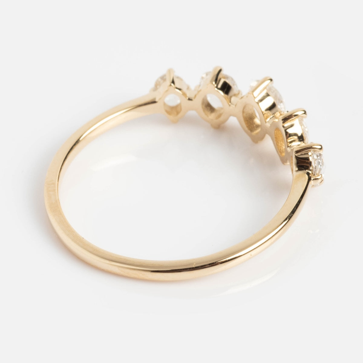 Nadine Ring with Rose Cut Diamonds-Koogrl