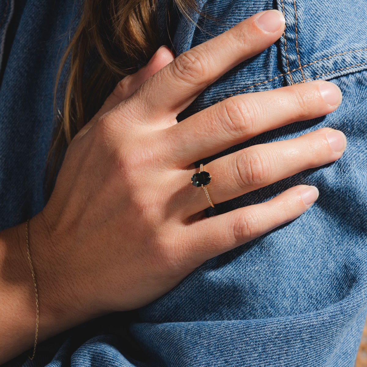 Fira Ring with Sapphire-Koogrl