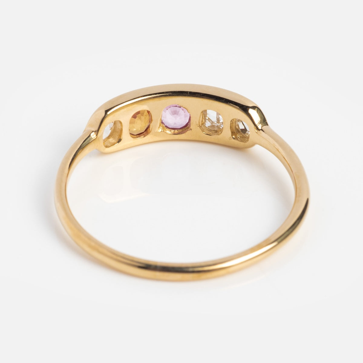 Asha Ring with Mixed Sapphire-Koogrl