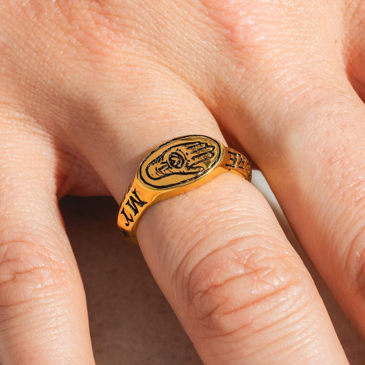 Future In My Hands Signet Ring-Koogrl