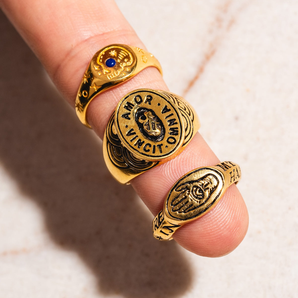 Future In My Hands Signet Ring-Koogrl