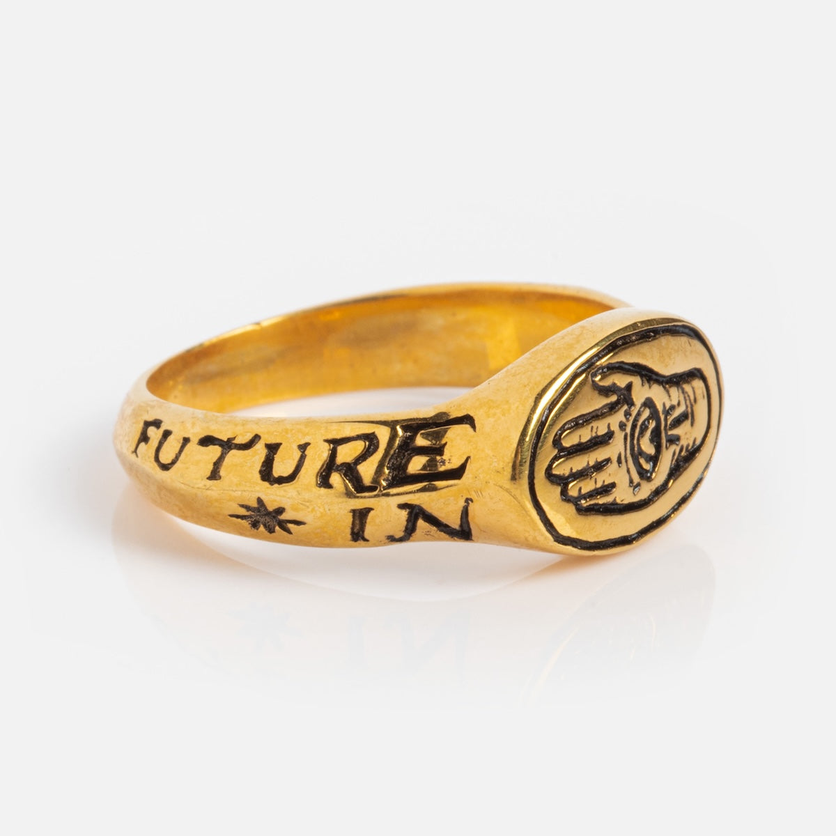 Future In My Hands Signet Ring-Koogrl