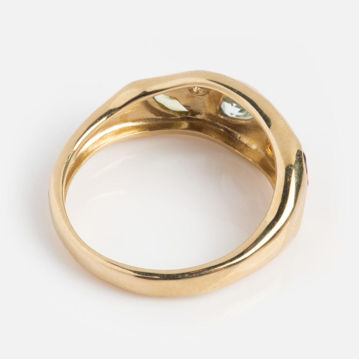 Solid Gold Bold Organic Dawn Band-Koogrl