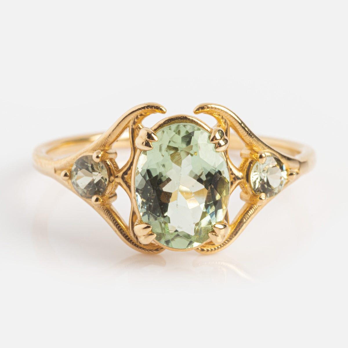 Clova Tourmaline Sapphire Ring-Koogrl