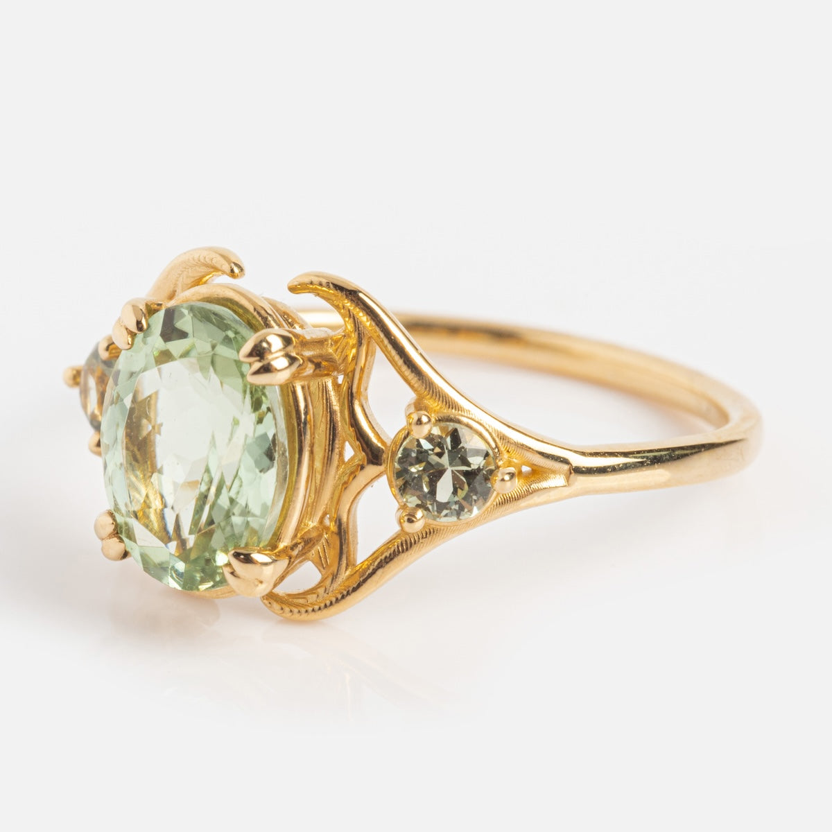Clova Tourmaline Sapphire Ring-Koogrl