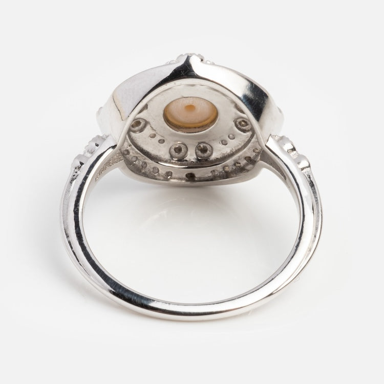 Celestial Pearl Vintage Ring-Koogrl