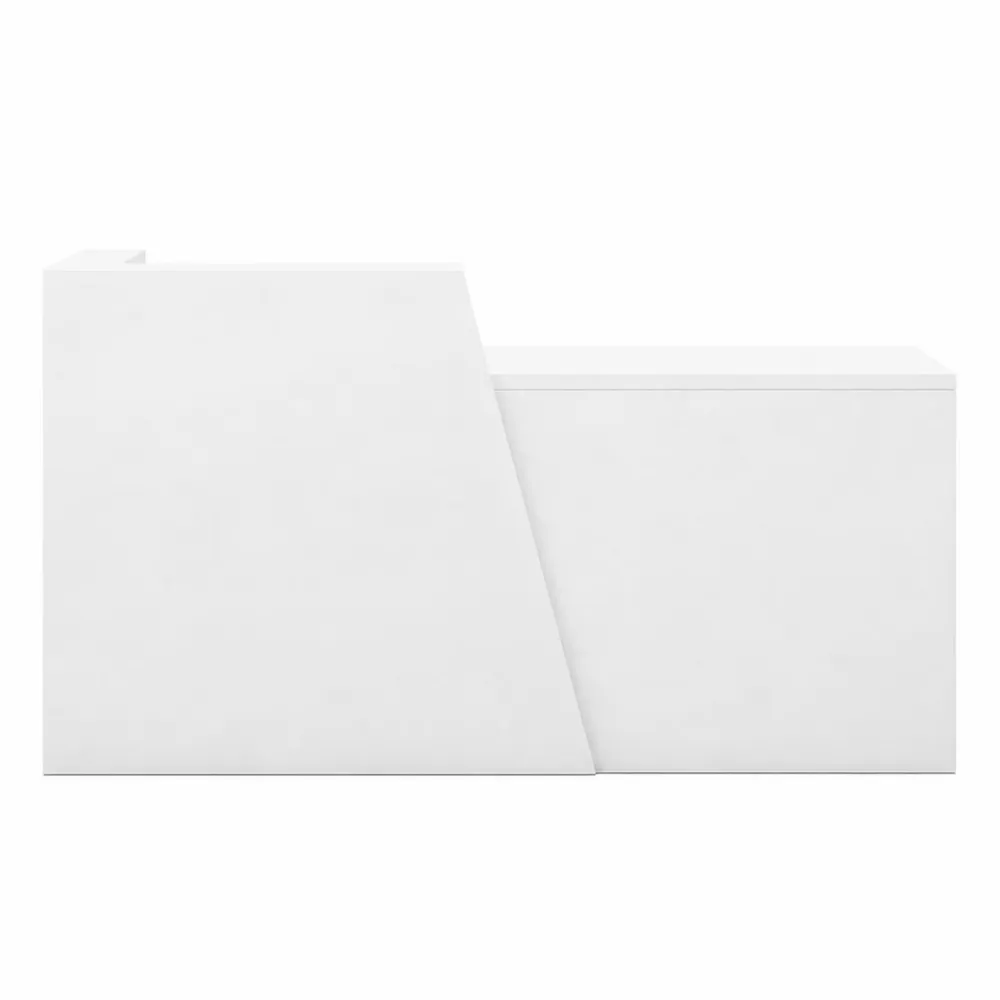 Banco reception con ampio spazio di archiviazione, ideale per negozio, salone, bar e ufficio