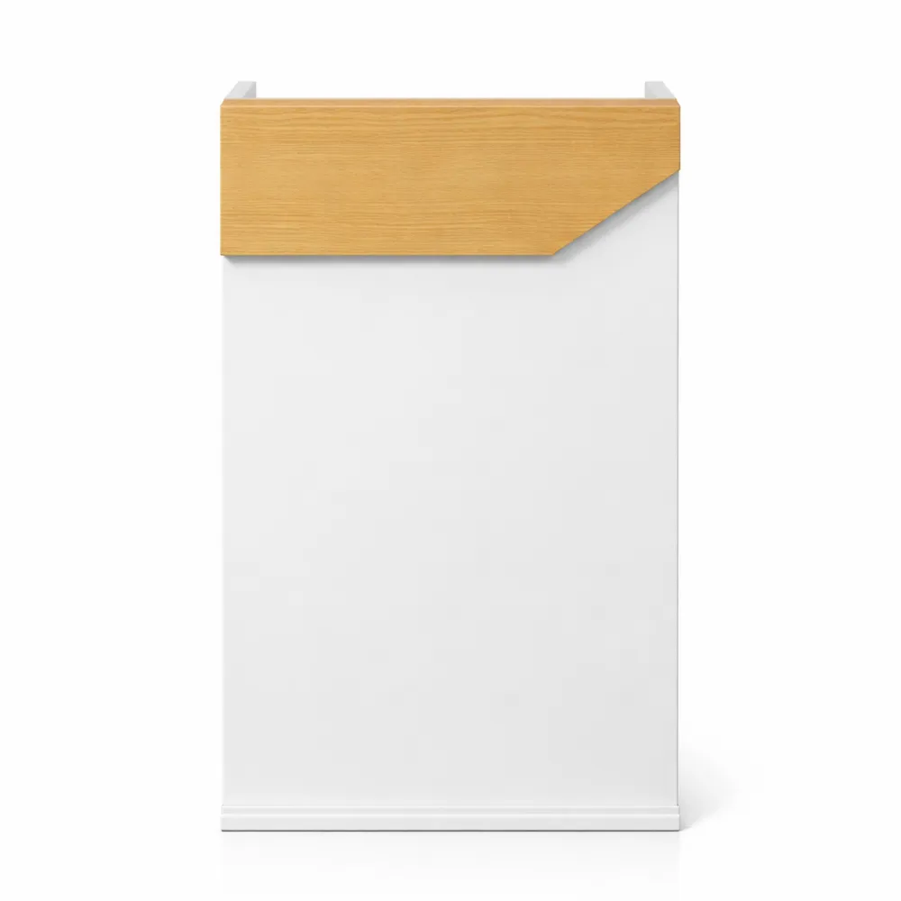 Banco Reception Moderno con Cassetto Bloccabile e Passacavo