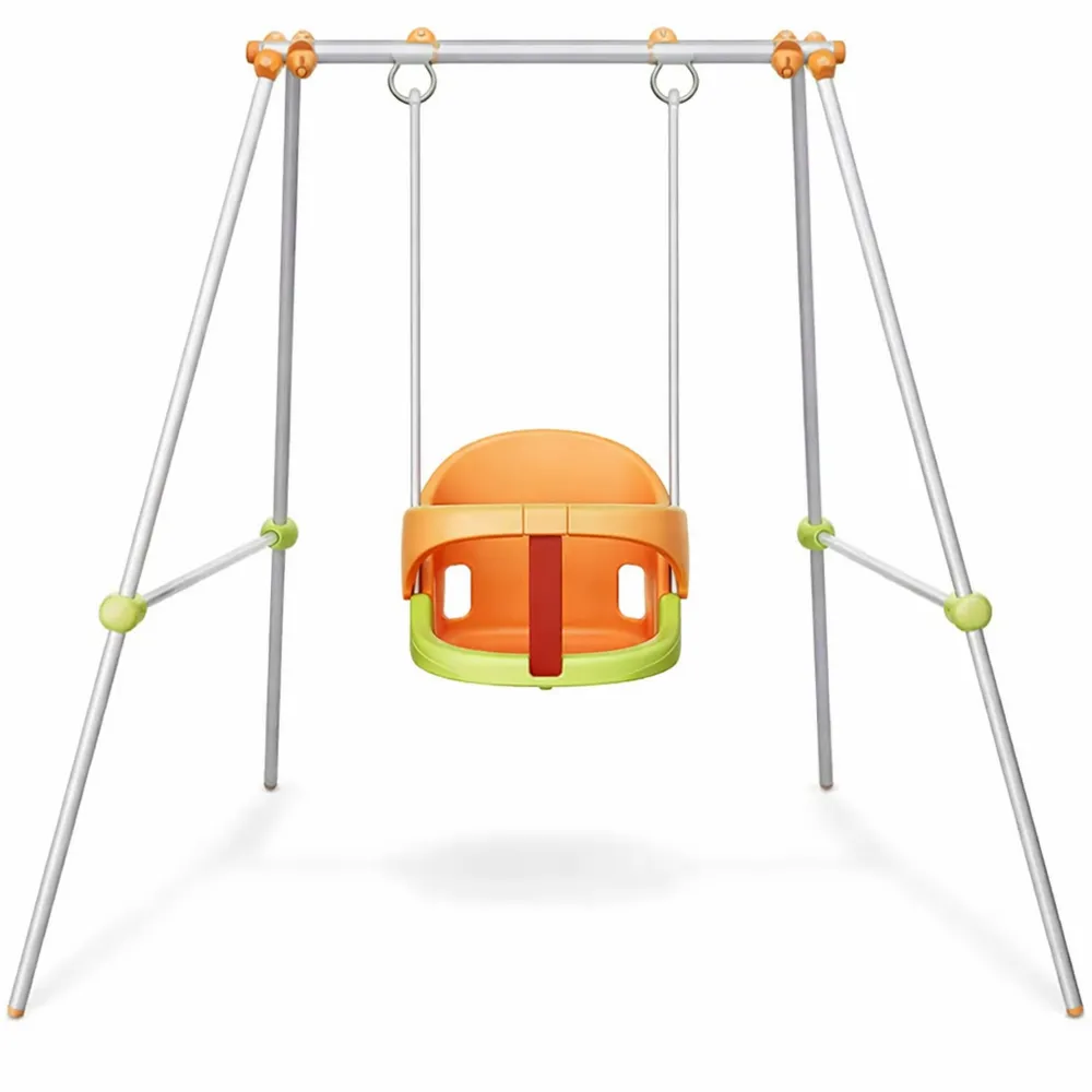 Altalena per Bambini, Altezza Regolabile 120 Cm, per 6+ Mesi