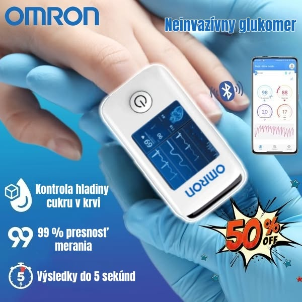 🌈Časovo obmedzená ponuka, zľava 50 %🔥【11 v 1】Najnovší neinvazívny glukomer od spoločnosti Omron – inteligentné monitorovanie zdravia bez prepichnutia.
