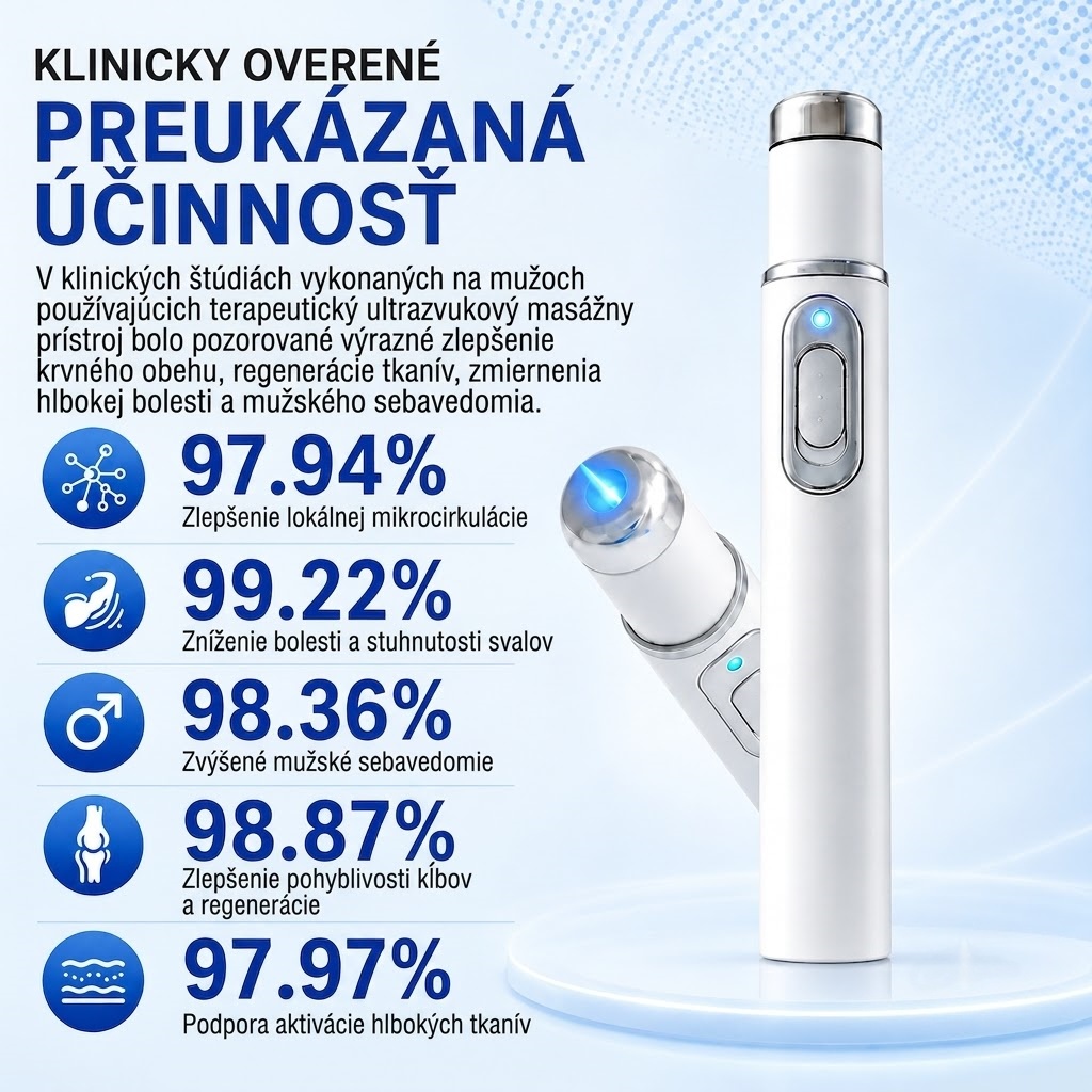 ⚡ Pokročilá technológia rázových vĺn zvyšuje mužskú vitalitu 💪 a pomáha uvoľniť napätie vo svaloch, kĺboch ​​a šľachách.