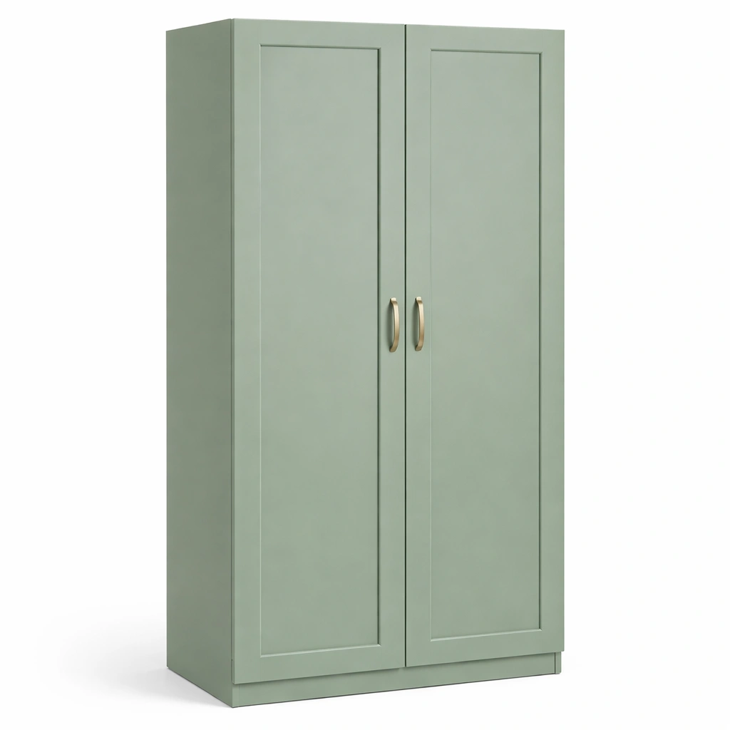 Armoire verte deux portes-CasaveraLiving