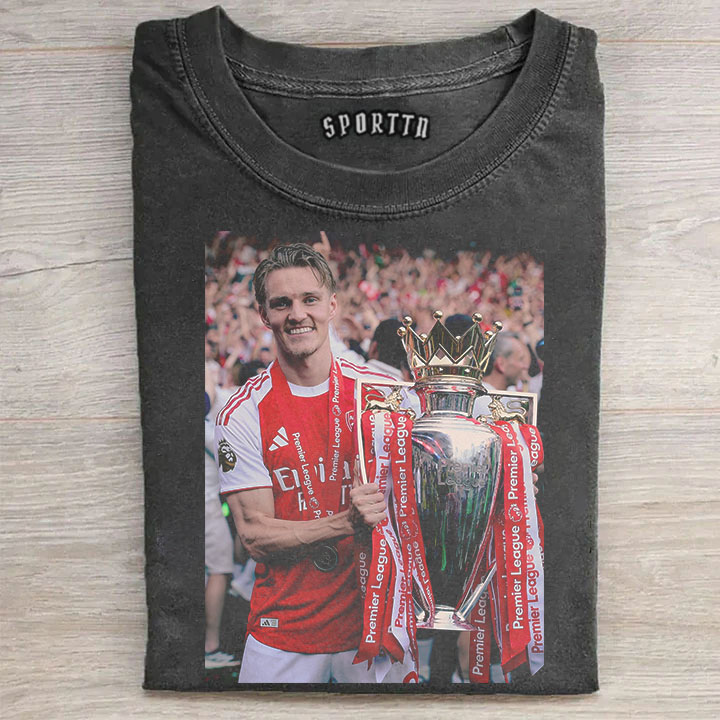 Martin degaard Raya Premier League Champion 2026 T-Shirt