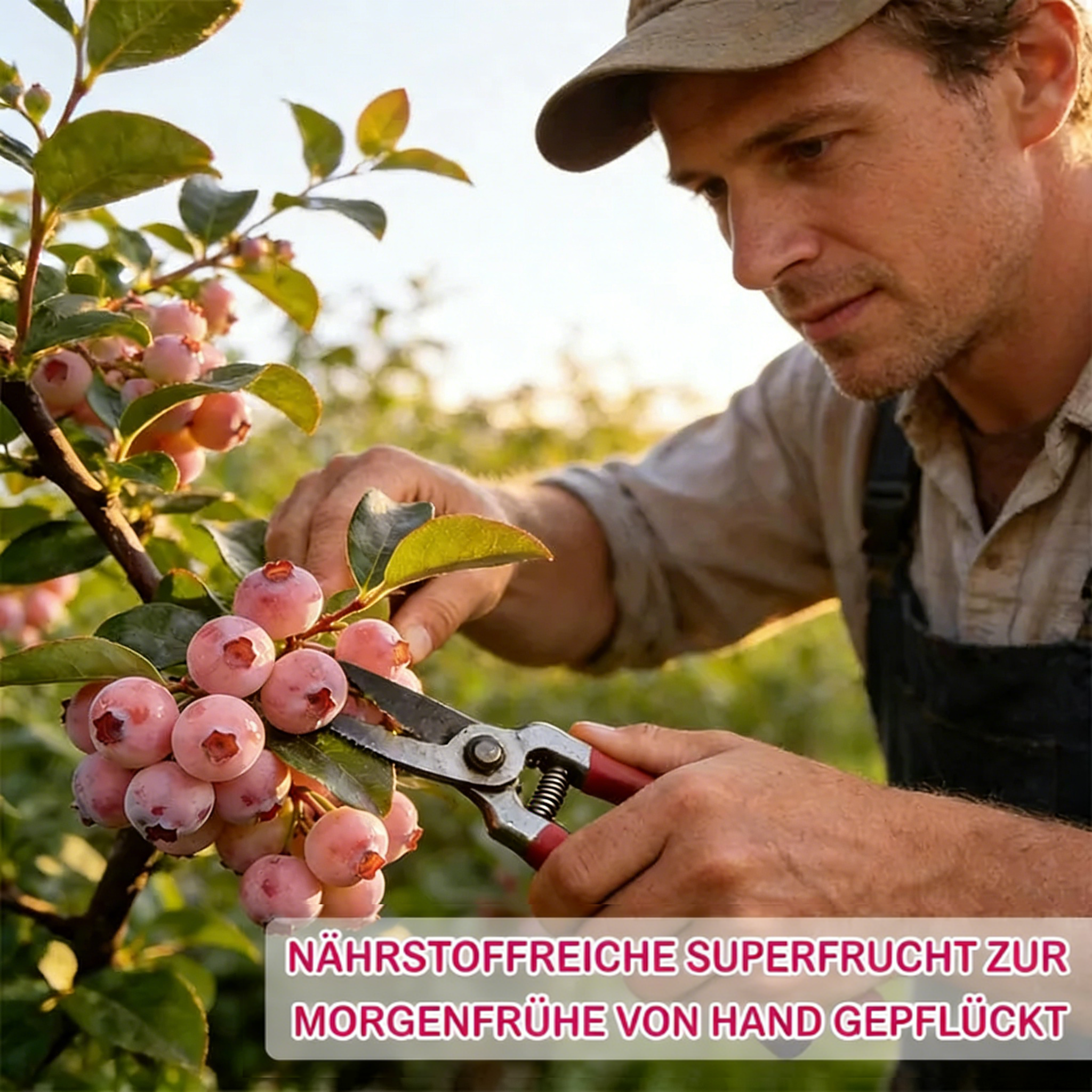 🔥Über 50.000 verkauft!💟Premium Pinke Heidelbeersamen – 😋Ein einzigartig köstlicher Geschmack