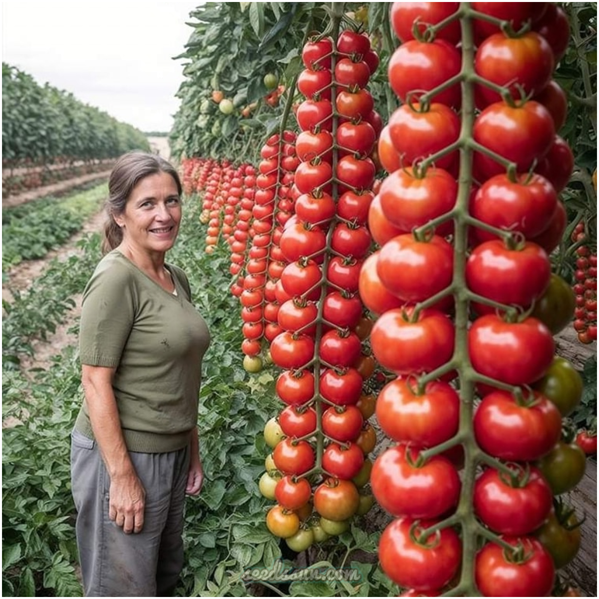 Giant Vine Tomato: A Cascading Waterfall of Flavor for Your Garden