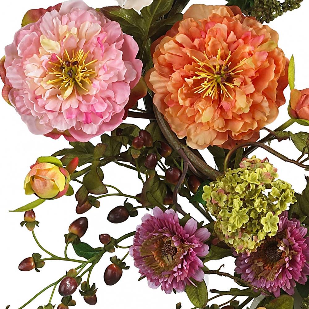 💝Mother's Day Hot Sale🔥 Handmade Artificial Peony Wreath