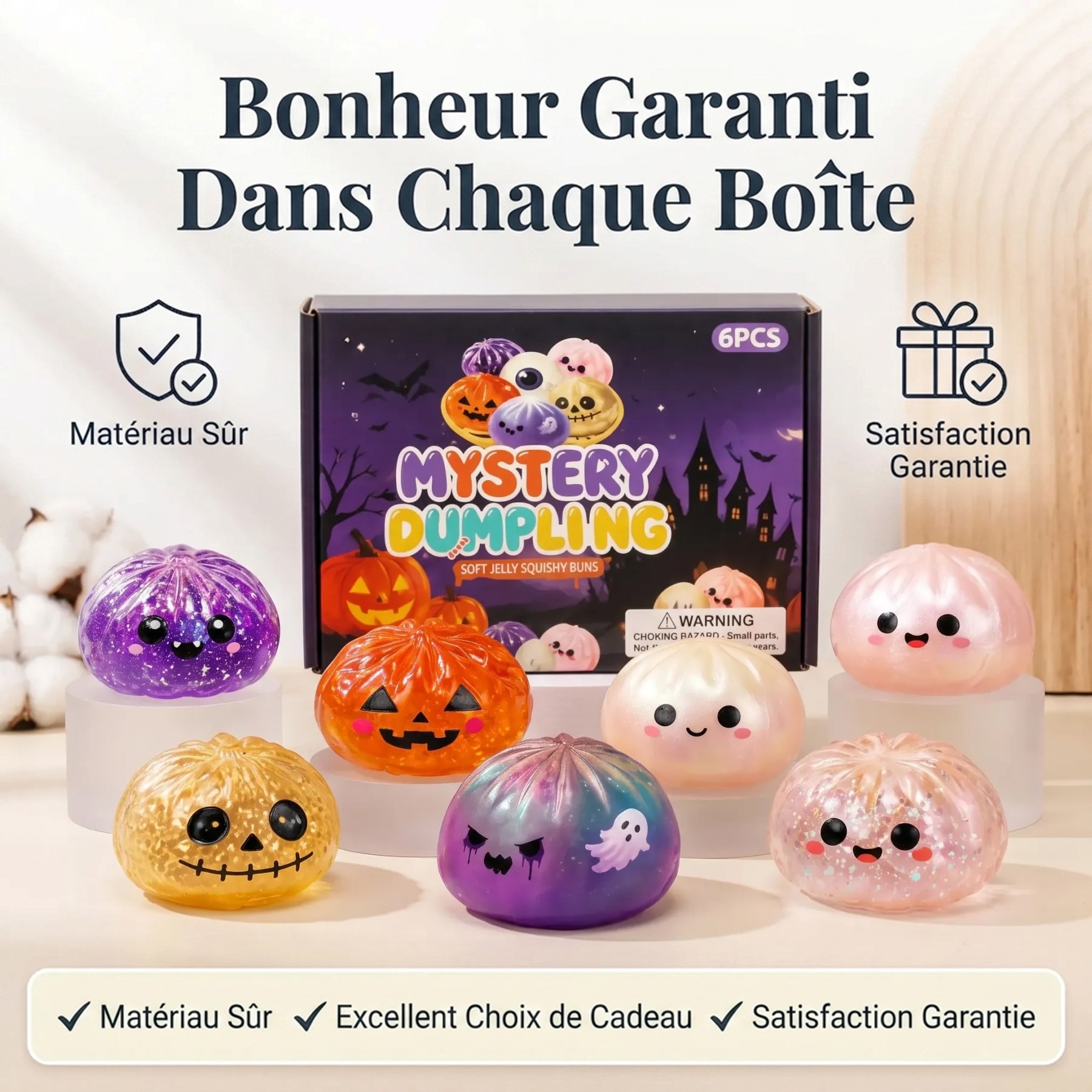Boîte surprise Squishy Halloween 🔥