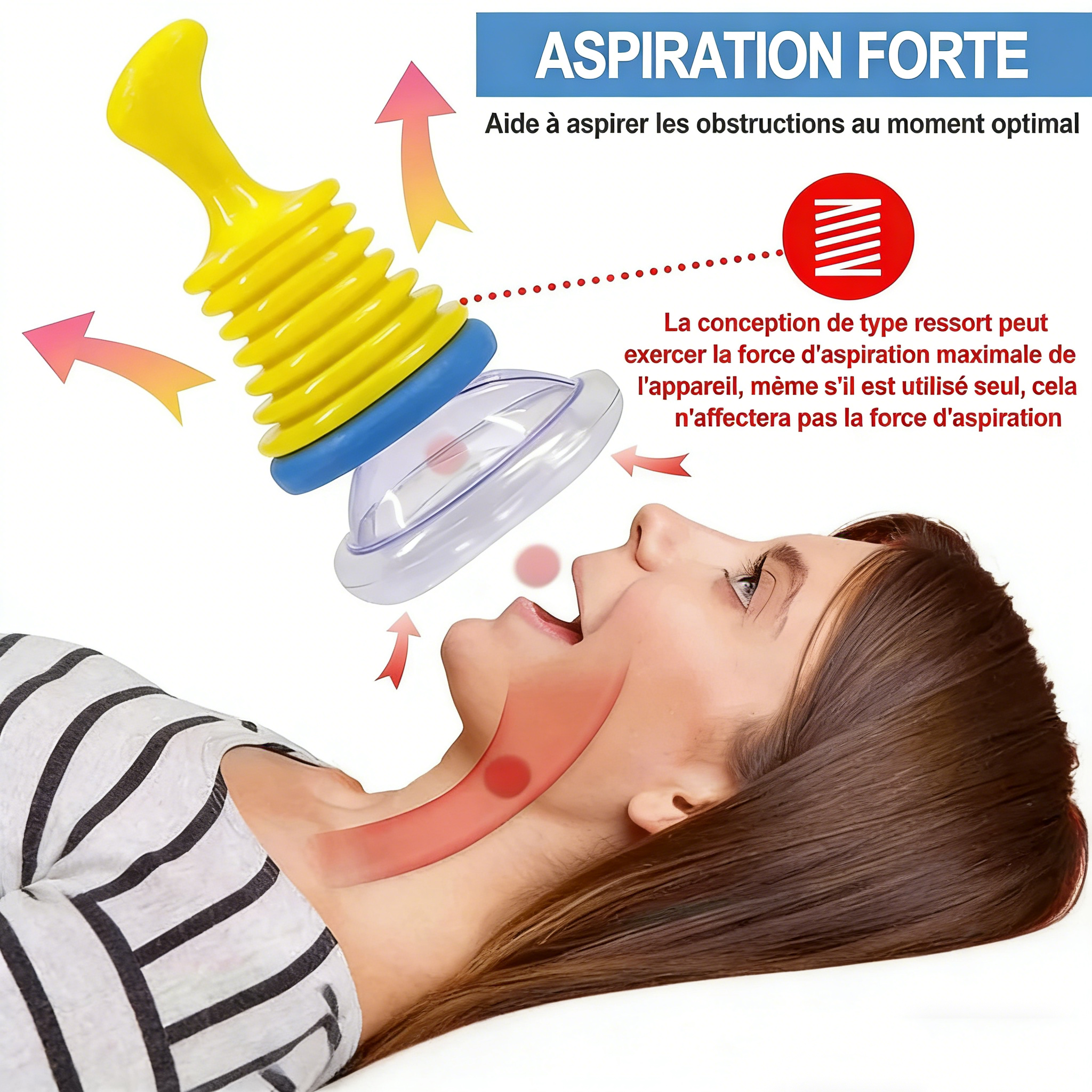 SNOZ™ - Dispositif anti-étouffement non invasif pour adultes et enfants