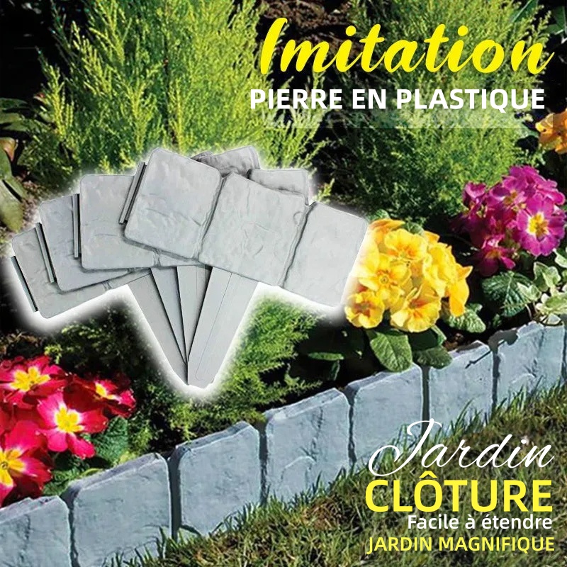 Bordure de jardin en imitation pierre – Bordure de jardin à faire soi-même