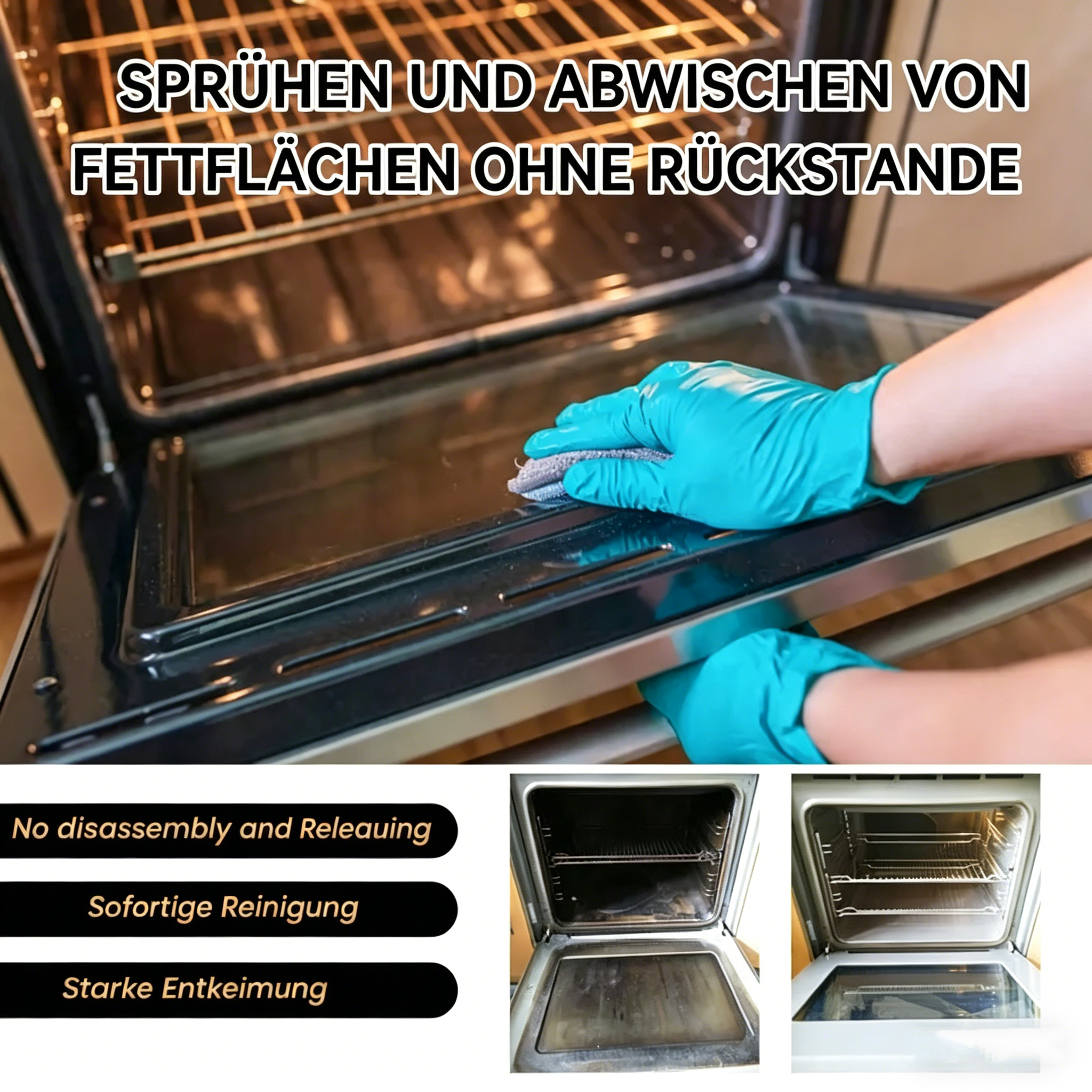 🧼 2 KAUFEN, 1 GRATIS! ✨ Ofen- und Grillreiniger-Spray