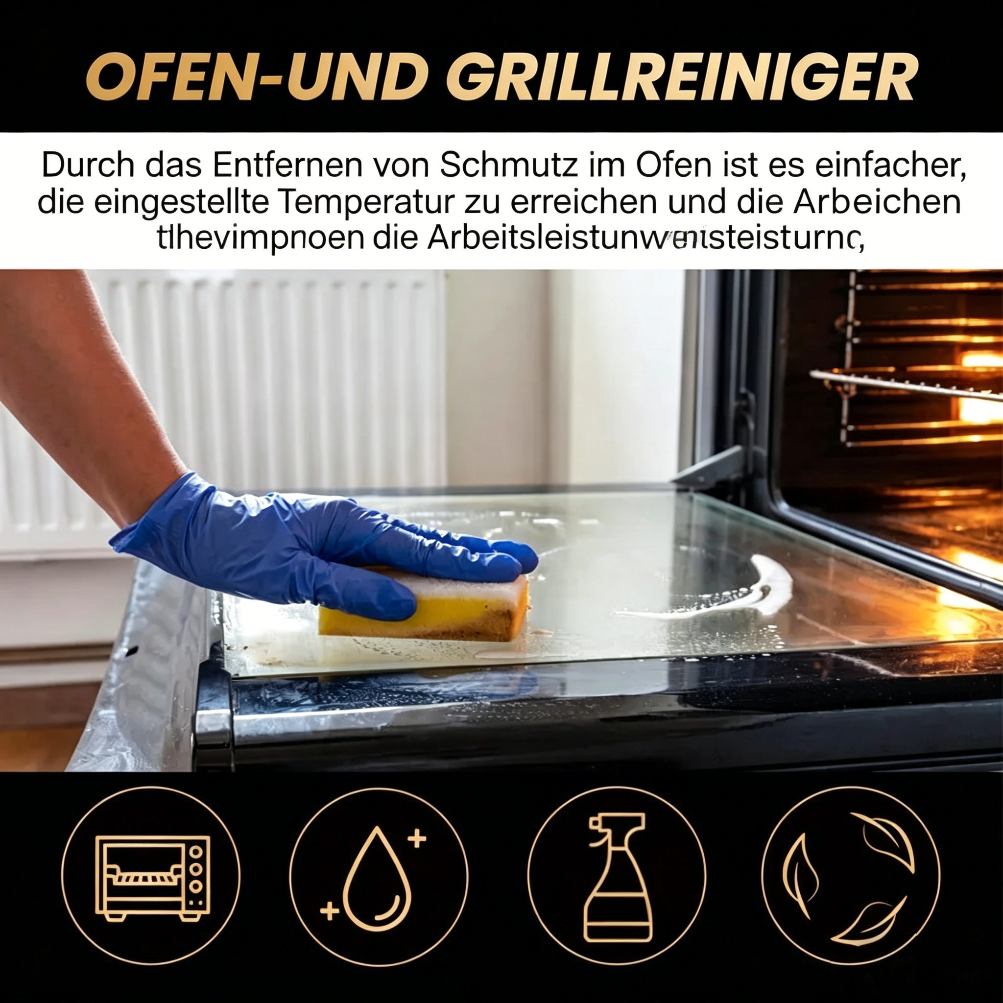 🧼 2 KAUFEN, 1 GRATIS! ✨ Ofen- und Grillreiniger-Spray