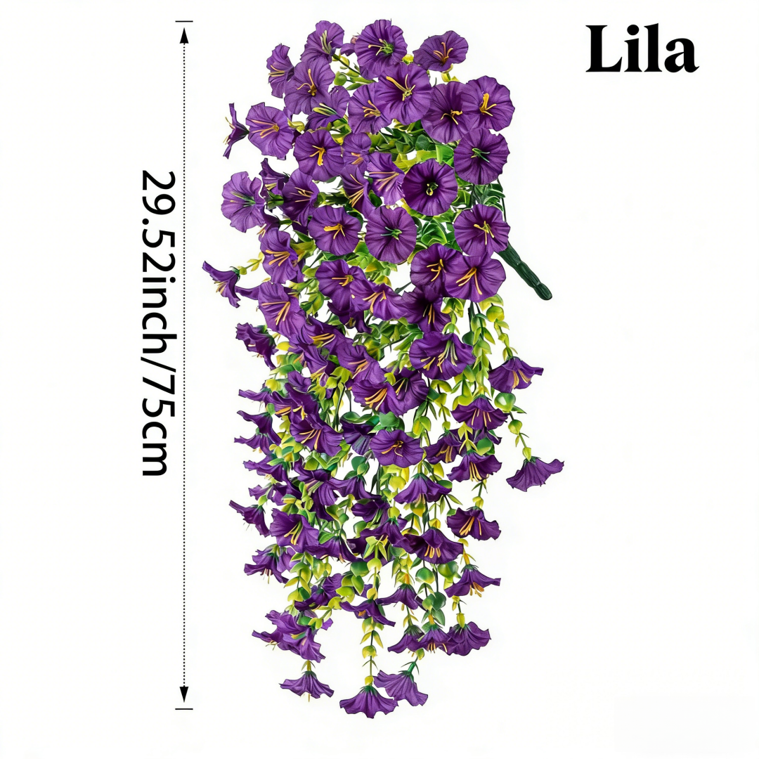 Künstliche Blumen, Dekoblumen, Zierblumen für Hausgarten, Veranda, Fensterkasten, Hof und saisonale Feste