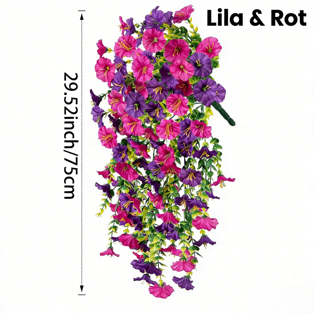 Künstliche Blumen, Dekoblumen, Zierblumen für Hausgarten, Veranda, Fensterkasten, Hof und saisonale Feste