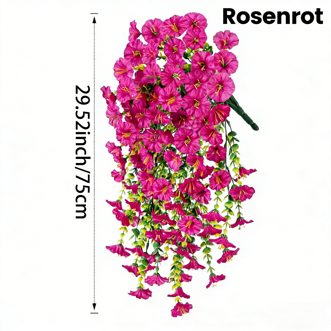 Künstliche Blumen, Dekoblumen, Zierblumen für Hausgarten, Veranda, Fensterkasten, Hof und saisonale Feste