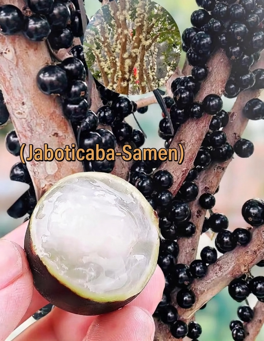 Graines de raisin de l'arbre à jaboticaba