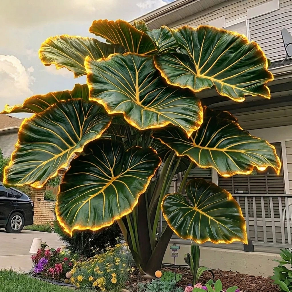 Graines d'Alocasia géante 🍃 Transformez votre maison en un havre de splendeur tropicale