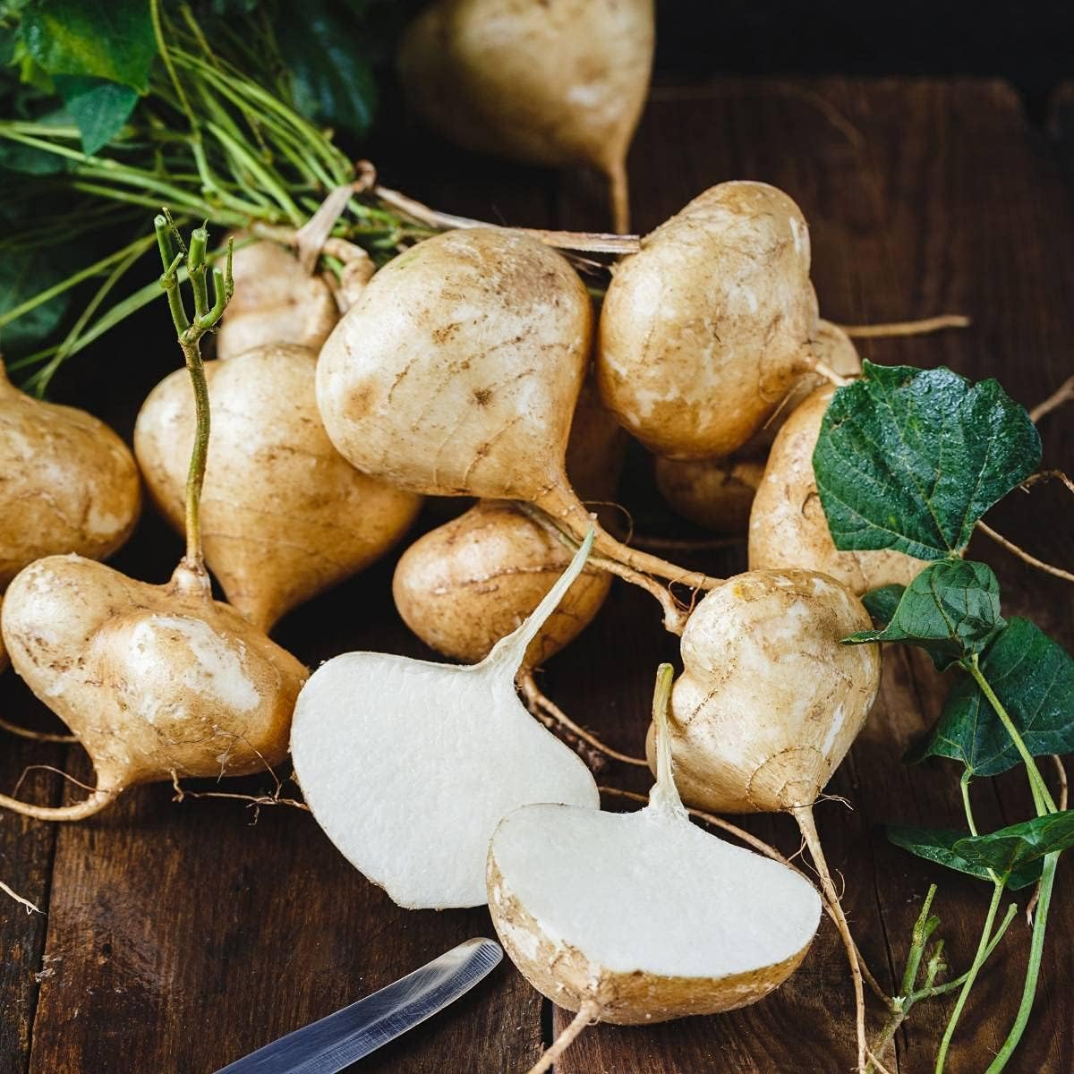 Exklusives Angebot💥 Saftige und nährstoffreiche, knackige Früchte – Süße Jicama zum Anpflanzen in Ihrem Zuhause 🍠