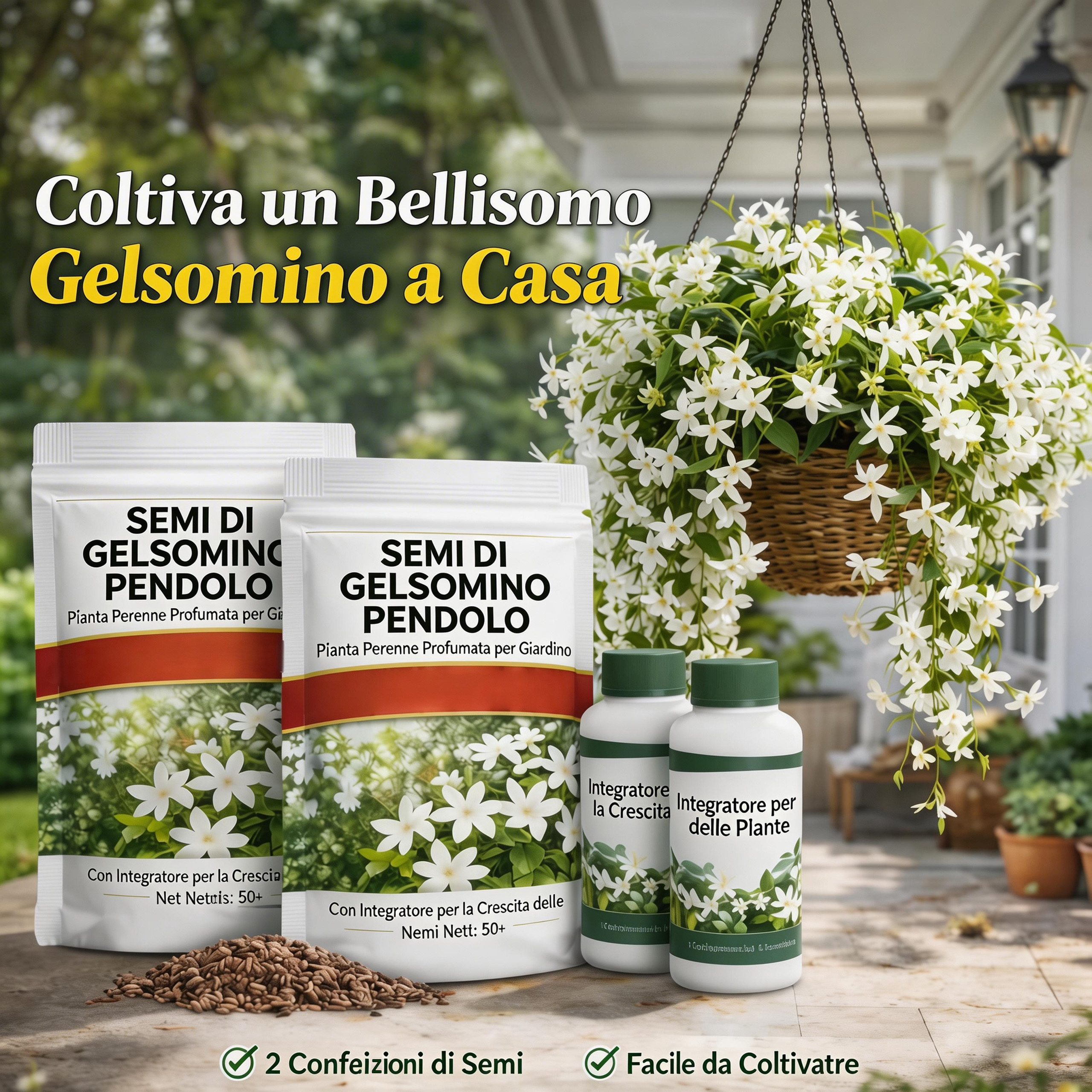 Gelsomino Cascade “Sinfonia di Fiori”🌸