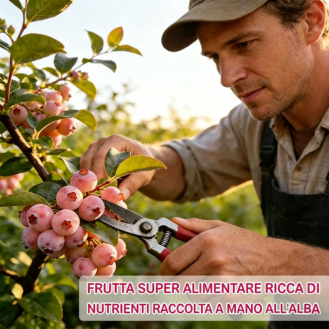 🔥Oltre 50.000 venduti!💟Semi di mirtillo rosa premium – 😋Un gusto delizioso e unico