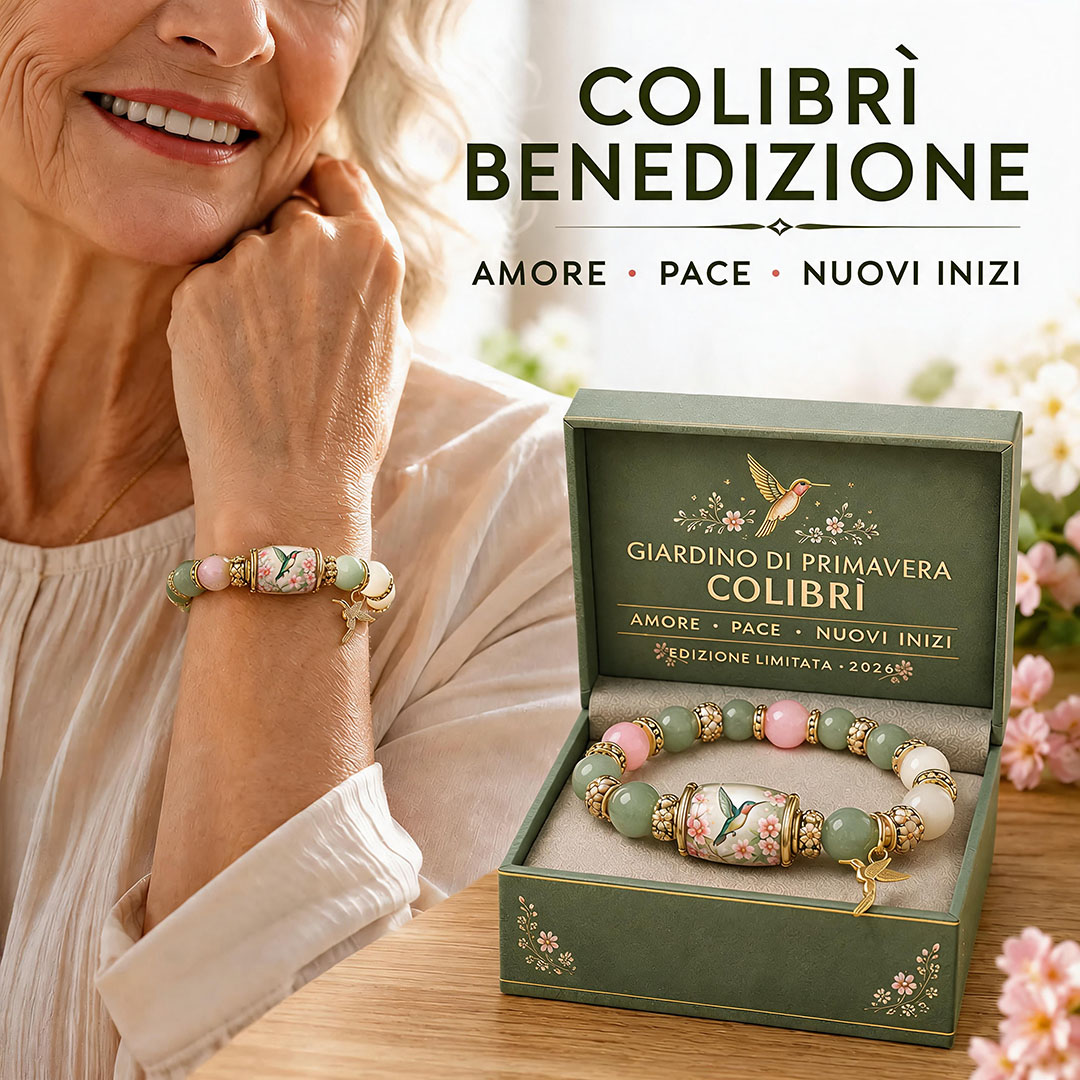 🌿 Auguri di amore, pace e primavera 💖 | Braccialetto in edizione limitata 2026 – con confezione regalo inclusa