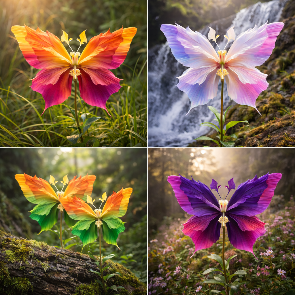 🦋Schmetterlingsspinnlilie-Samen – Elegante Blüten in Schmetterlingsflügelform für Ihren Garten
