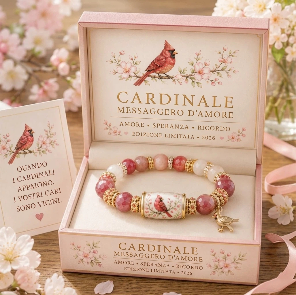 🌿 Auguri di amore, pace e primavera 💖 | Braccialetto in edizione limitata 2026 – con confezione regalo inclusa