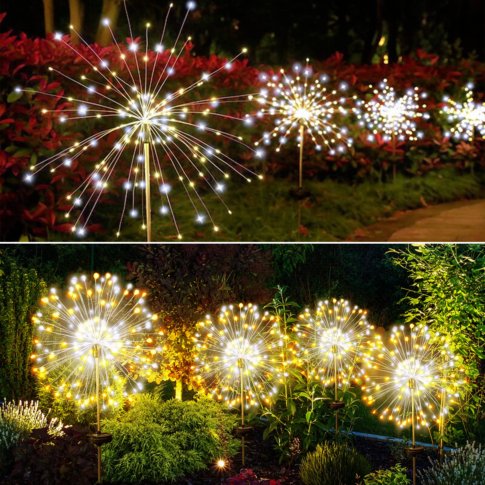 🔥Offerta imperdibile - Sconto del 49%🔥 Luci solari a forma di fuochi d'artificio ✨