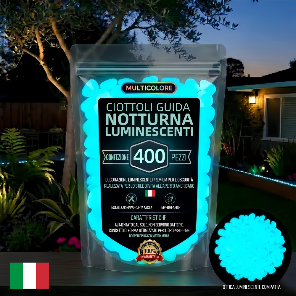 💥ULTIMO GIORNO DI SALDI CON IL 50% DI SCONTO💥🌈Pietre da giardino colorate che si illuminano al buio