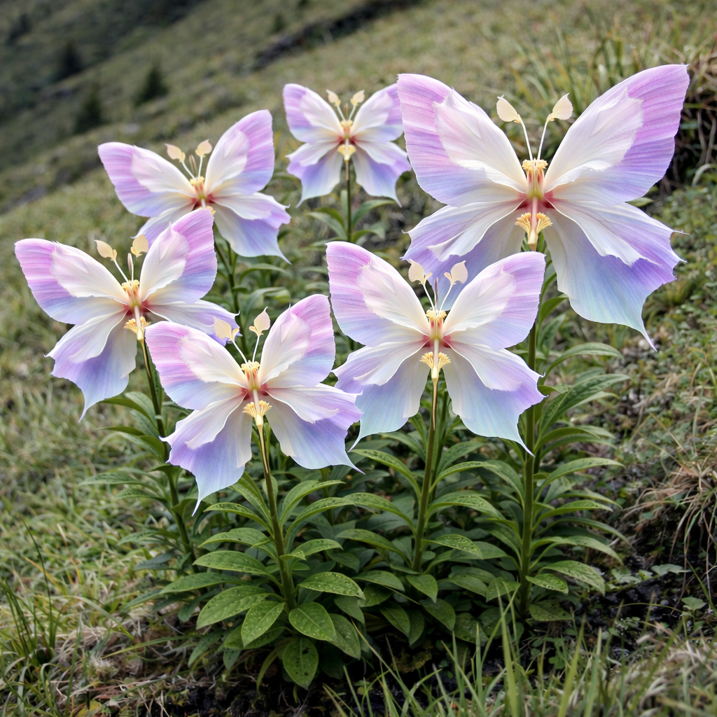 🦋Schmetterlingsspinnlilie-Samen – Elegante Blüten in Schmetterlingsflügelform für Ihren Garten