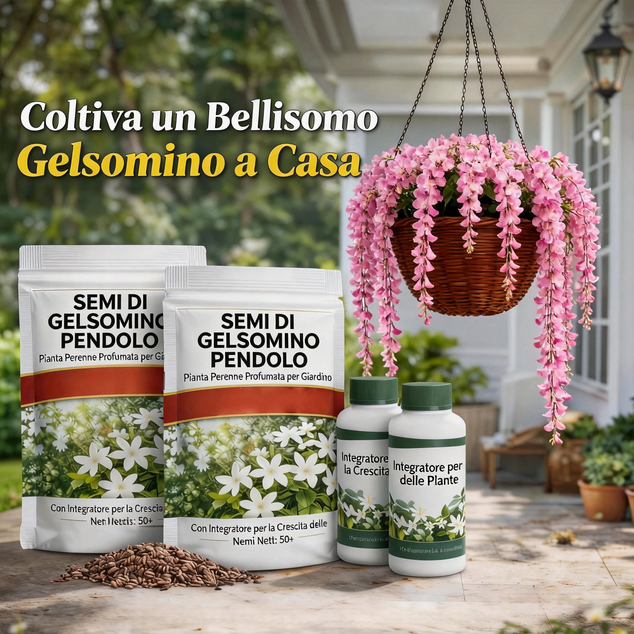 Gelsomino Cascade “Sinfonia di Fiori”🌸