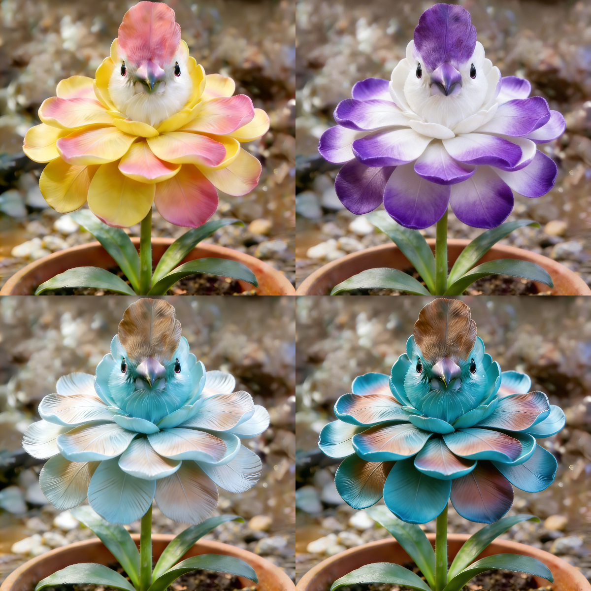 🌺Semi di Waxbill – Fiori dai colori intensi e crescita facile