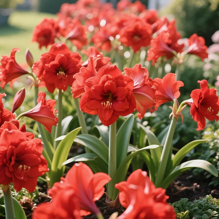 🌺 Bulbi di Amaryllis a Doppio Profumo — Fioritura in 40 Giorni