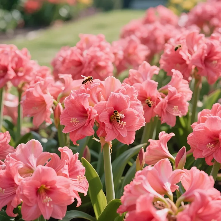 🌺 Bulbi di Amaryllis a Doppio Profumo — Fioritura in 40 Giorni
