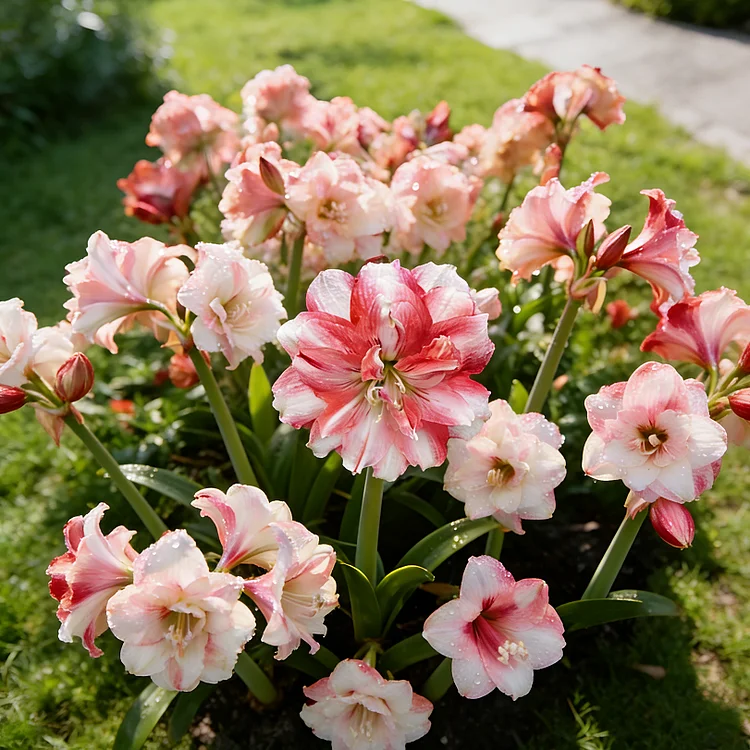 🌺 Bulbi di Amaryllis a Doppio Profumo — Fioritura in 40 Giorni