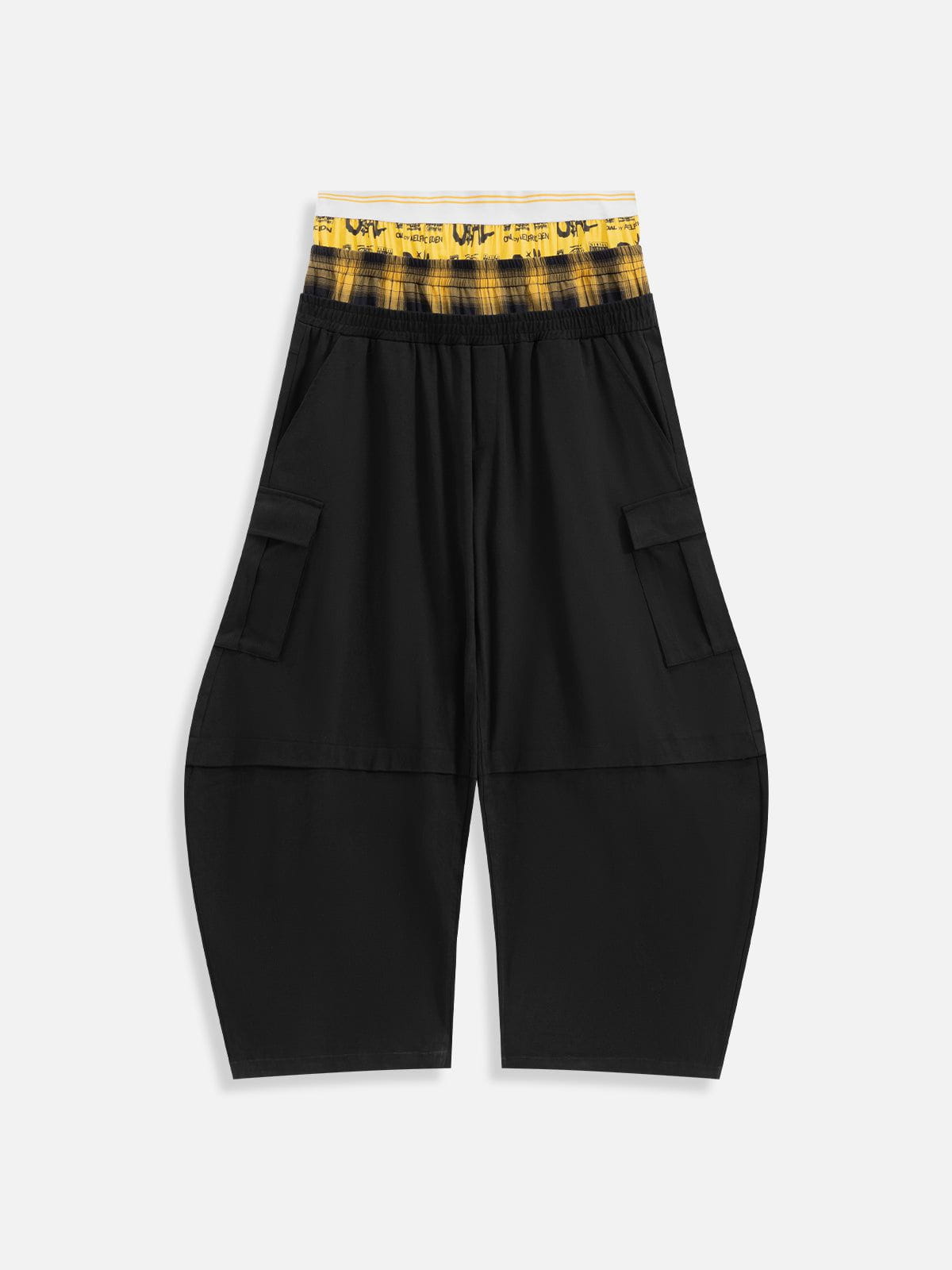  Triple Waist Super Baggy Barrel Pants